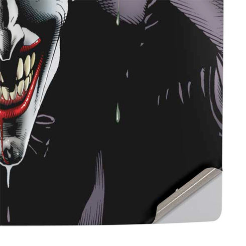 DC Comics The Joker Killing Joke Variant Cover Art by Brian Bolland PS5 Slim Digital Edition Console Skin